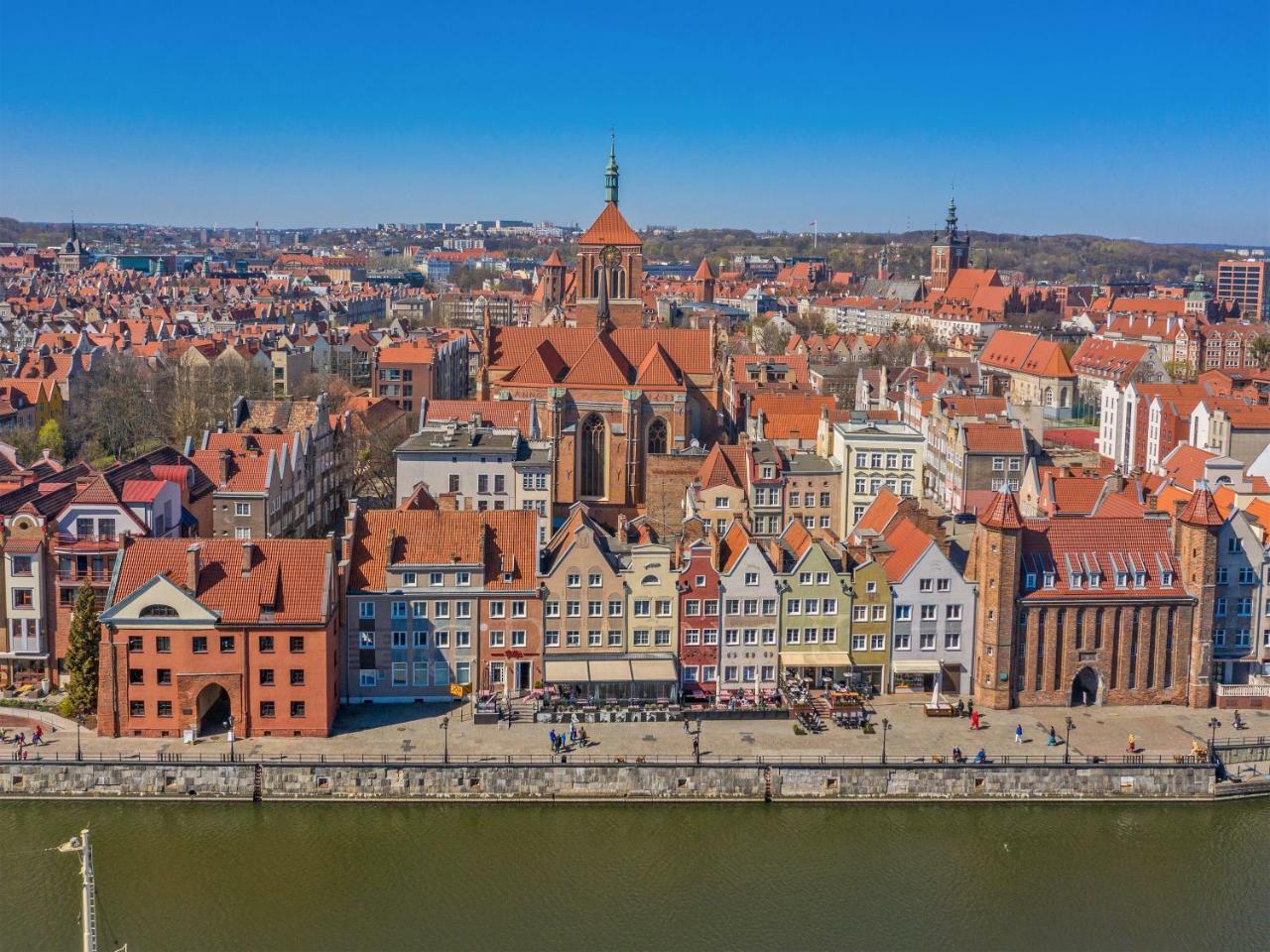 Apartament Starogdanski Nad Motlawa Kültér fotó